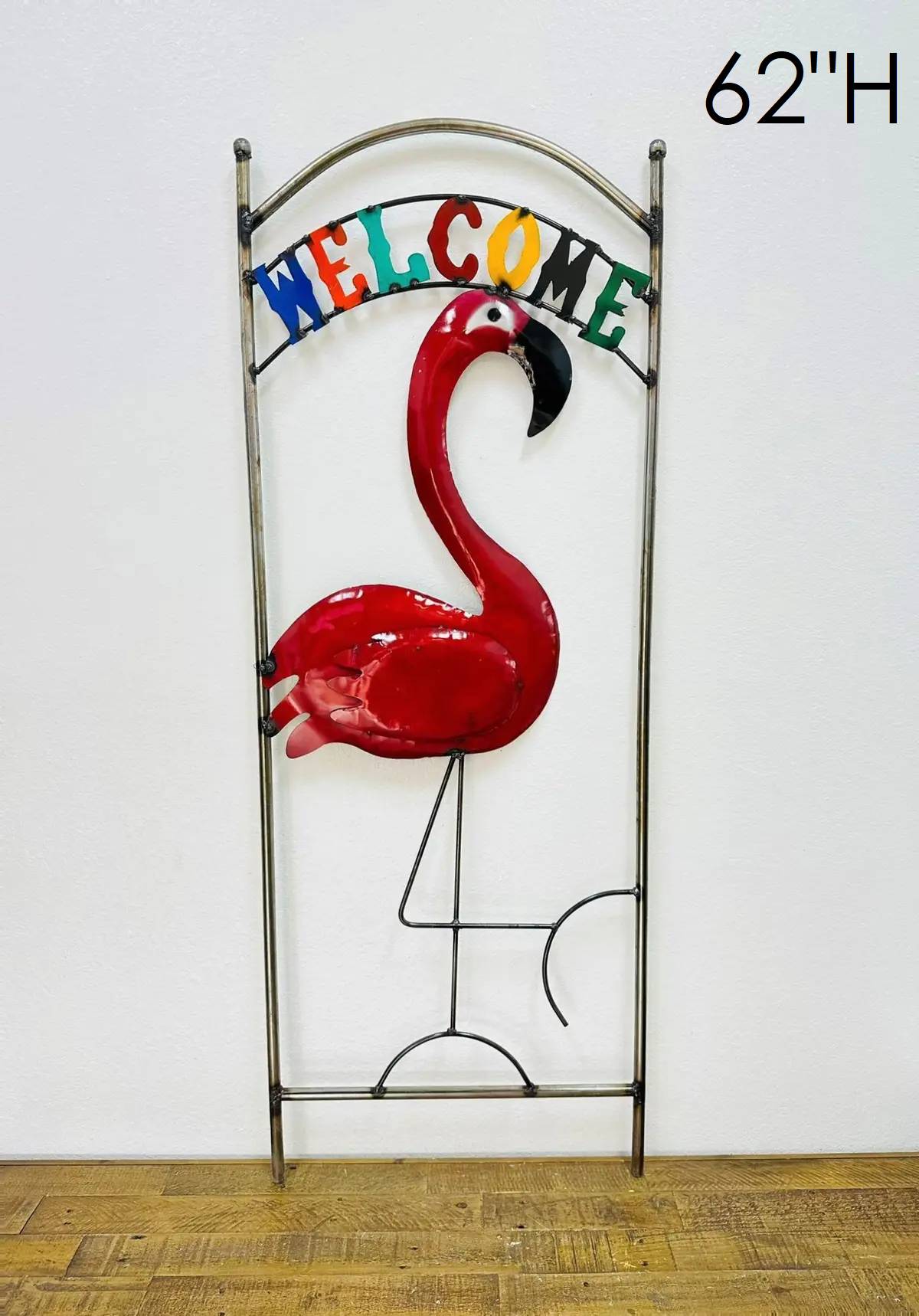 30-173 - Welcome Flamingo Trellis