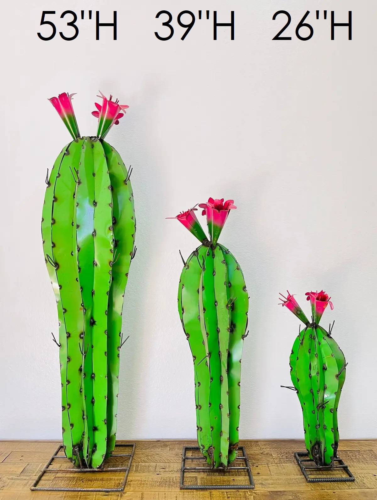 32-078 - Flowering Cactus 3PC Set - Asstd. Colors