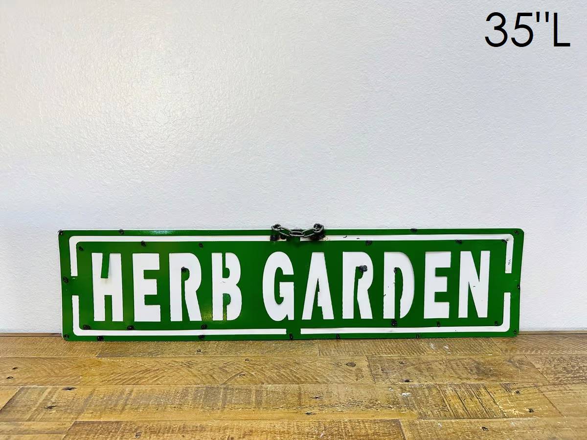 33-649 - Herb Garden Wall Sign