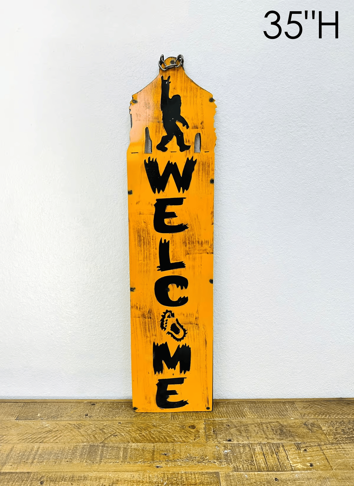 33-681 - Welcome Bigfoot Wall Sign