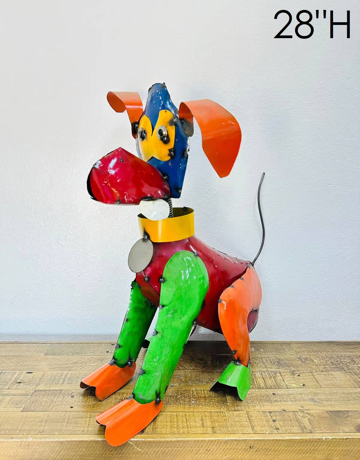 34-307 - LG RCY Tin Dog with Bone