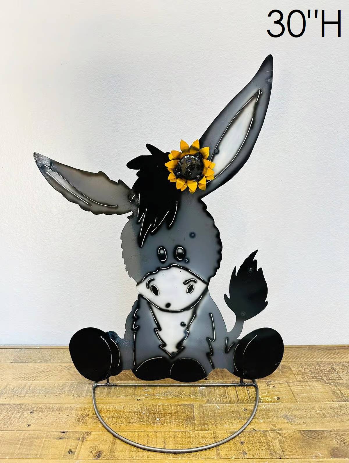 34-398 - Donkey With Sunflower