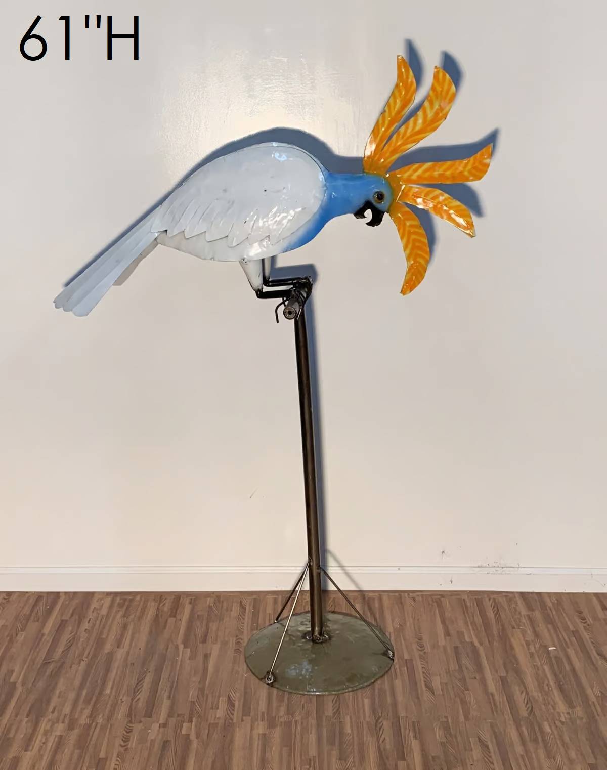 34-449 - Cockatoo on Stand - Asstd. Colors