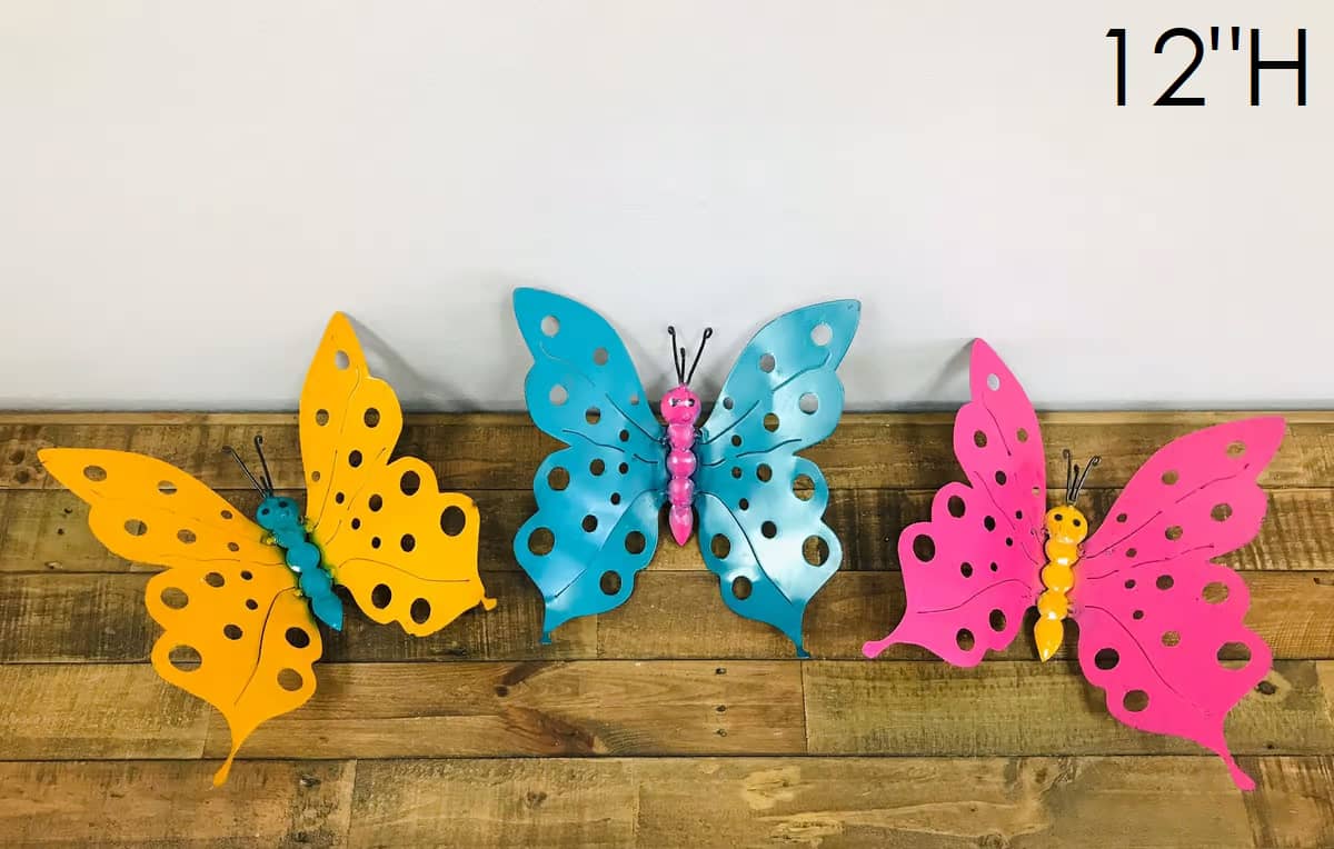 34-643 - 12" Butterfly - Asstd. Colors