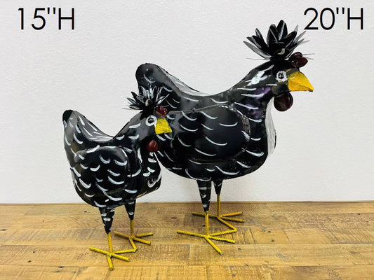 34-078 - Padovana Chickens 2pc Set - Asstd. Colors